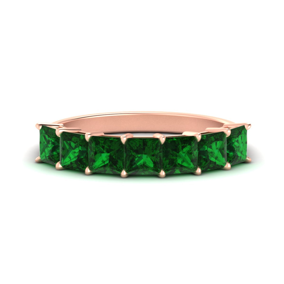 3-carat-princess-cut-7-stone-emerald-wedding-band-in-rose-gold-fdwb179prgemgrsleep-3.00ct-nl-rg.jpg