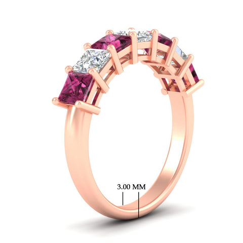 3-carat-princess-cut-7-stone-pink-sapphire-wedding-band-in-rose-gold-fdwb8008prgsadrpiangle2-3.00ct-nl-rg-hw.jpg