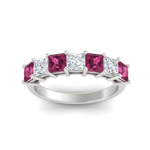 3-carat-princess-cut-7-stone-pink-sapphire-wedding-band-in-white-gold-fdwb8008prgsadrpiangle5-3.00ct-nl-wg.jpg