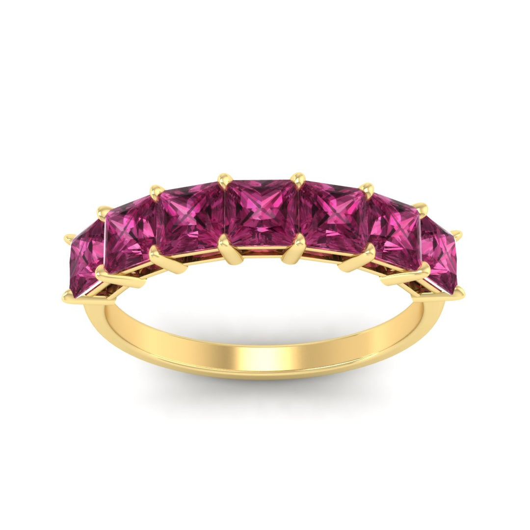 3-carat-princess-cut-7-stone-pink-sapphire-wedding-band-in-yellow-gold-fdwb179prgsadrpiangle5-3.00ct-nl-yg.jpg
