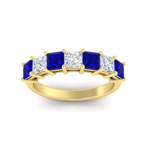 3-carat-princess-cut-7-stone-sapphire-wedding-band-in-yellow-gold-fdwb8008prgsablangle5-3.00ct-nl-yg.jpg