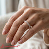 Load image into Gallery viewer, 3-carat-princess-cut-classic-eternity-ring-for-women-in-rose-gold-fdewb8675-1-00-ct