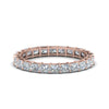 Load image into Gallery viewer, 3-carat-princess-cut-diamond-eternity-ring-for-her-in-rose-gold-FDEWB8675PR-3.0CT-NL-RG