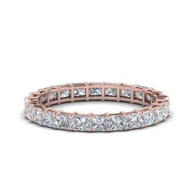 3 Carat Princess Cut Diamond Eternity Ring