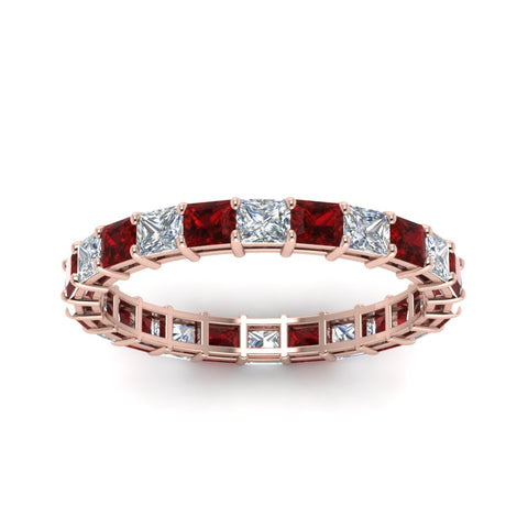3-carat-princess-cut-diamond-eternity-ring-with-ruby-in-rose-gold-FDEWB8675PR-3.0CTGRUDRANGLE5-NL-RG