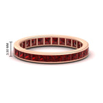 Load image into Gallery viewer, 3-carat-princess-cut-women_s-eternity-ruby-wedding-band-in-rose-gold-FDEWB160PRBGRUDR-3.00CT-NL-RG-HW.jpg?v=1766128419