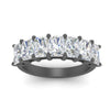 Load image into Gallery viewer, 3-carat-radiant-cut-diamond-wedding-band-for-women-in-black-gold-FD8008RABANGLE5-3.00CT-NL-BG