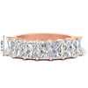 Load image into Gallery viewer, 3-carat-radiant-cut-diamond-wedding-band-for-women-in-rose-gold-FD8008RAB-3.00CT-NL-RG-HW