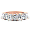 Load image into Gallery viewer, 3-carat-radiant-cut-diamond-wedding-band-for-women-in-rose-gold-FD8008RAB-3.00CT-NL-RG