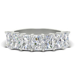 Load image into Gallery viewer, 3-carat-radiant-cut-diamond-wedding-band-for-women-in-white-gold-FD8008RAB-3.00CT-NL-WG

