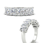 Load image into Gallery viewer, 3-carat-radiant-cut-diamond-wedding-band-for-women-in-white-gold-FD8008RABANGLE3-3.00CT-NL-WG
