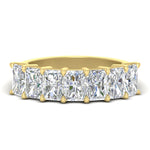 Load image into Gallery viewer, 3-carat-radiant-cut-diamond-wedding-band-for-women-in-yellow-gold-FD8008RAB-3.00CT-NL-YG
