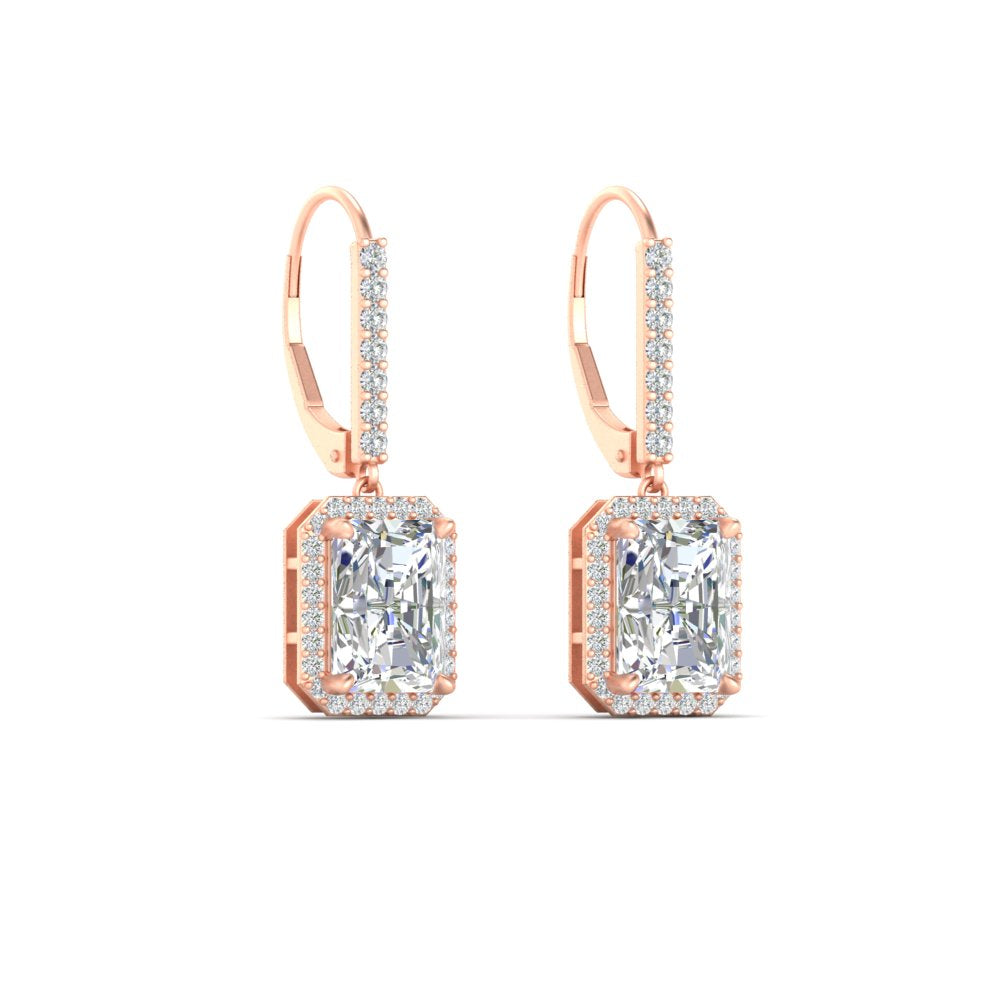 3-carat-rectangular-halo-diamond-lever-back-earrings-in-rose-gold-FD-EAR11235RAANGLE3-3.00CT-NL-RG