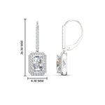 Load image into Gallery viewer, 3-carat-rectangular-halo-diamond-lever-back-earrings-in-white-gold-FD-EAR11235RAANGLE1-3.00CT-NL-WG-HW
