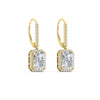Load image into Gallery viewer, 3-carat-rectangular-halo-diamond-lever-back-earrings-in-yellow-gold-FD-EAR11235RAANGLE3-3.00CT-NL-YG