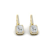 Load image into Gallery viewer, 3-carat-rectangular-halo-diamond-lever-back-earrings-in-yellow-gold-FD-EAR11235RAANGLE4-3.00CT-NL-YG