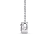 Load image into Gallery viewer, 3 Carat Round Bezel Solitaire Diamond Pendant