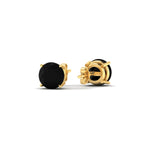 Load image into Gallery viewer, 3-carat-round-black-diamond-stud-earring-for-women-in-yellow-gold-fdear10411rogblackangle4-3.00ct-nl-yg_3b6d42e8-d2a9-4bd8-9e4a-86aba213926b.jpg?v=1765339396
