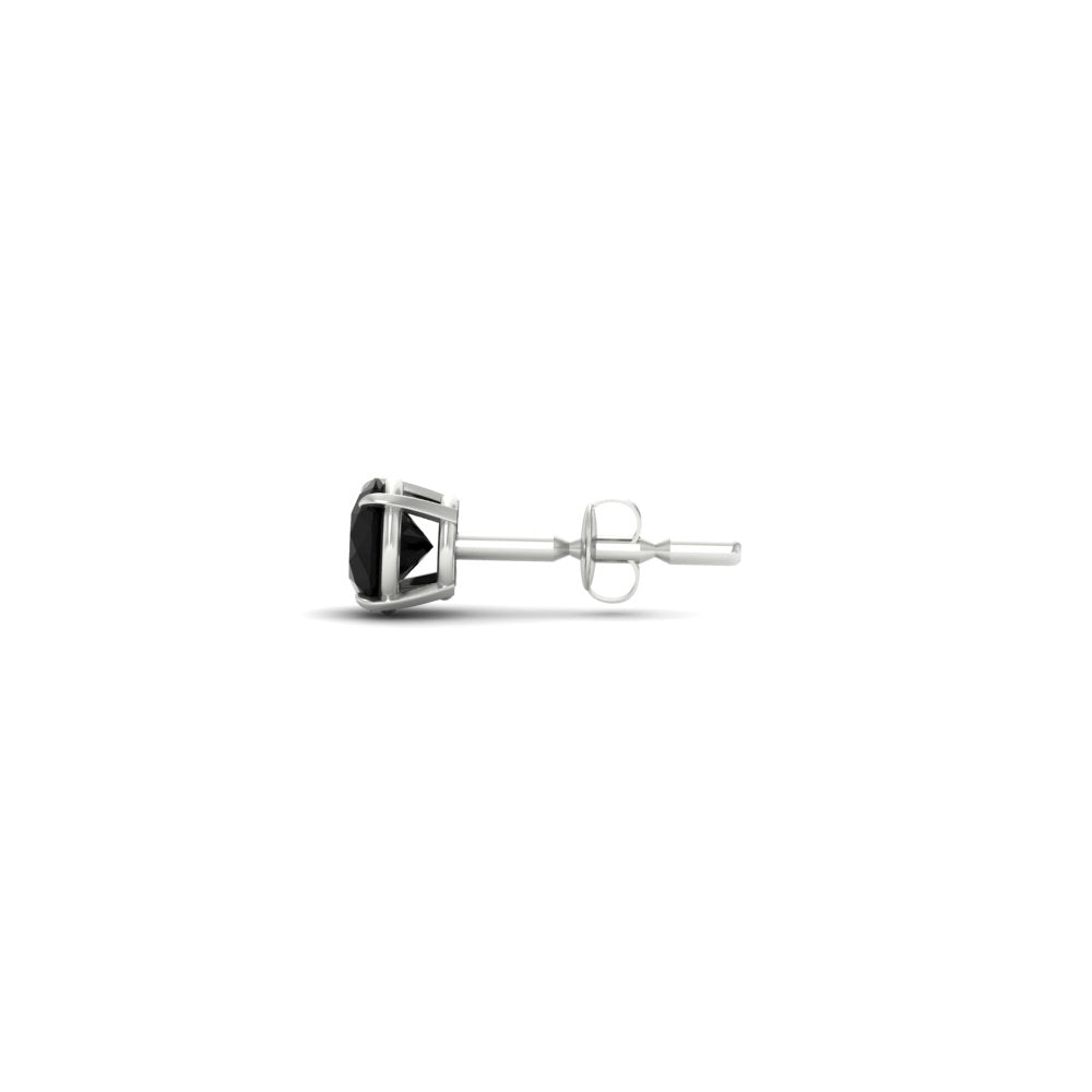3 Carat Round Cut Diamond Stud Earring For Men