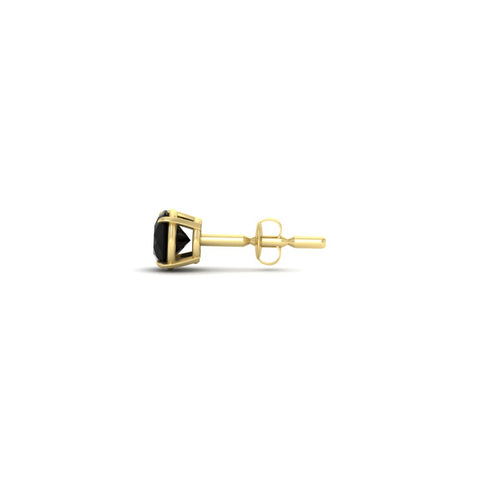 3 Carat Round Cut Diamond Stud Earring For Men