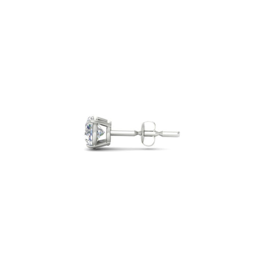 3 Carat Round Cut Diamond Stud Earring For Men