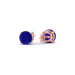 Load image into Gallery viewer, 3-carat-round-sapphire-stud-earring-for-women-in-rose-gold-fdear10411rogsablangle4-3.00ct-nl-rg_cea798fb-efd7-4b6d-91a8-c41a6c973c4b.jpg?v=1765339401
