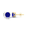 Load image into Gallery viewer, 3-carat-round-sapphire-stud-earring-for-women-in-yellow-gold-fdear10411rogsablangle2-3.00ct-nl-yg-hw_fa0de9f8-204d-4df8-893d-965b5994e006.jpg?v=1765339402