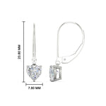 Load image into Gallery viewer, 3-carat-solitaire-heart-diamond-lever-back-earrings-in-white-gold-FDEAR11236HT-3.00CT-NL-WG.jpg
