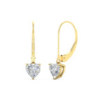 Load image into Gallery viewer, 3-carat-solitaire-heart-diamond-lever-back-earrings-in-yellow-gold-FDEAR11236HT-3.00CT-NL-YG.jpg

