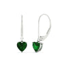 Load image into Gallery viewer, 3-carat-solitaire-heart-emerald-lever-back-earrings-in-white-gold-FDEAR11236HTGEMGR-3.00CT-NL-WG.jpg