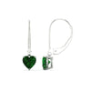 Load image into Gallery viewer, 3-carat-solitaire-heart-emerald-lever-back-earrings-in-white-gold-FDEAR11236HTGEMGR-3.00CT-NL-WG.jpg
