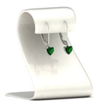 Load image into Gallery viewer, 3-carat-solitaire-heart-emerald-lever-back-earrings-in-white-gold-FDEAR11236HTGEMGR-3.00CT-NL-WG.jpg
