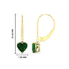 Load image into Gallery viewer, 3-carat-solitaire-heart-emerald-lever-back-earrings-in-yellow-gold-FDEAR11236HTGEMGR-3.00CT-NL-YG.jpg