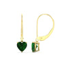 Load image into Gallery viewer, 3-carat-solitaire-heart-emerald-lever-back-earrings-in-yellow-gold-FDEAR11236HTGEMGR-3.00CT-NL-YG.jpg