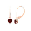 Load image into Gallery viewer, 3-carat-solitaire-heart-ruby-lever-back-earrings-in-rose-gold-FDEAR11236HTGRUDR-3.00CT-NL-RG.jpg