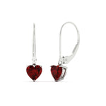 Load image into Gallery viewer, 3-carat-solitaire-heart-ruby-lever-back-earrings-in-white-gold-FDEAR11236HTGRUDR-3.00CT-NL-WG.jpg
