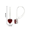 Load image into Gallery viewer, 3-carat-solitaire-heart-ruby-lever-back-earrings-in-white-gold-FDEAR11236HTGRUDR-3.00CT-NL-WG.jpg