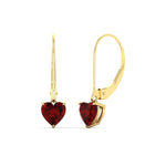 Load image into Gallery viewer, 3-carat-solitaire-heart-ruby-lever-back-earrings-in-yellow-gold-FDEAR11236HTGRUDR-3.00CT-NL-YG.jpg
