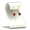 Load image into Gallery viewer, 3-carat-solitaire-heart-ruby-lever-back-earrings-in-yellow-gold-FDEAR11236HTGRUDR-3.00CT-NL-YG.jpg