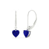 Load image into Gallery viewer, 3-carat-solitaire-heart-sapphire-lever-back-earrings-in-white-gold-FDEAR11236HTGSABL-3.00CT-NL-WG.jpg