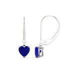 Load image into Gallery viewer, 3-carat-solitaire-heart-sapphire-lever-back-earrings-in-white-gold-FDEAR11236HTGSABL-3.00CT-NL-WG.jpg
