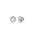 Load image into Gallery viewer, 3-carat-sparkling-round-halo-diamond-stud-earrings-in-white-gold-FDEAR10985ROANGLE1-3.00CT-NL-WG
