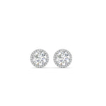 Load image into Gallery viewer, 3-carat-sparkling-round-halo-diamond-stud-earrings-in-white-gold-FDEAR10985ROANGLE1-3.00CT-NL-WG
