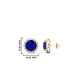 Thumbnail 28 - 3-carat-sparkling-round-halo-sapphire-stud-earrings-in-yellow-gold-FDEAR10985ROGSABLANGLE1-3.00CT-NL-YG
