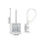 Load image into Gallery viewer, 3-carat-square-halo-diamond-lever-back-earrings-in-white-gold-FDEAR-11235PR-3.00CT-NL-WG.jpg
