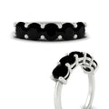 Thumbnail 56 - 3-carat-wedding-anniversary_20-ring-round-black-diamond-in-white-gold-FDENS141ROBGBLACKANGLE3-3.00CT-NL-WG