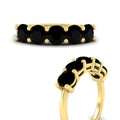 Thumbnail 86 - 3-carat-wedding-anniversary_20-ring-round-black-diamond-in-yellow-gold-FDENS141ROBGBLACKANGLE3-3.00CT-NL-YG