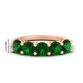 Thumbnail 15 - 3-carat-wedding-anniversary_20-ring-round-emerald-in-rose-gold-FDENS141ROBGEMGR-3.00CT-NL-RG-HW
