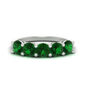 Thumbnail 43 - 3-carat-wedding-anniversary_20-ring-round-emerald-in-white-gold-FDENS141ROBGEMGR-3.00CT-NL-WG