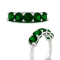Thumbnail 44 - 3-carat-wedding-anniversary_20-ring-round-emerald-in-white-gold-FDENS141ROBGEMGRANGLE3-3.00CT-NL-WG